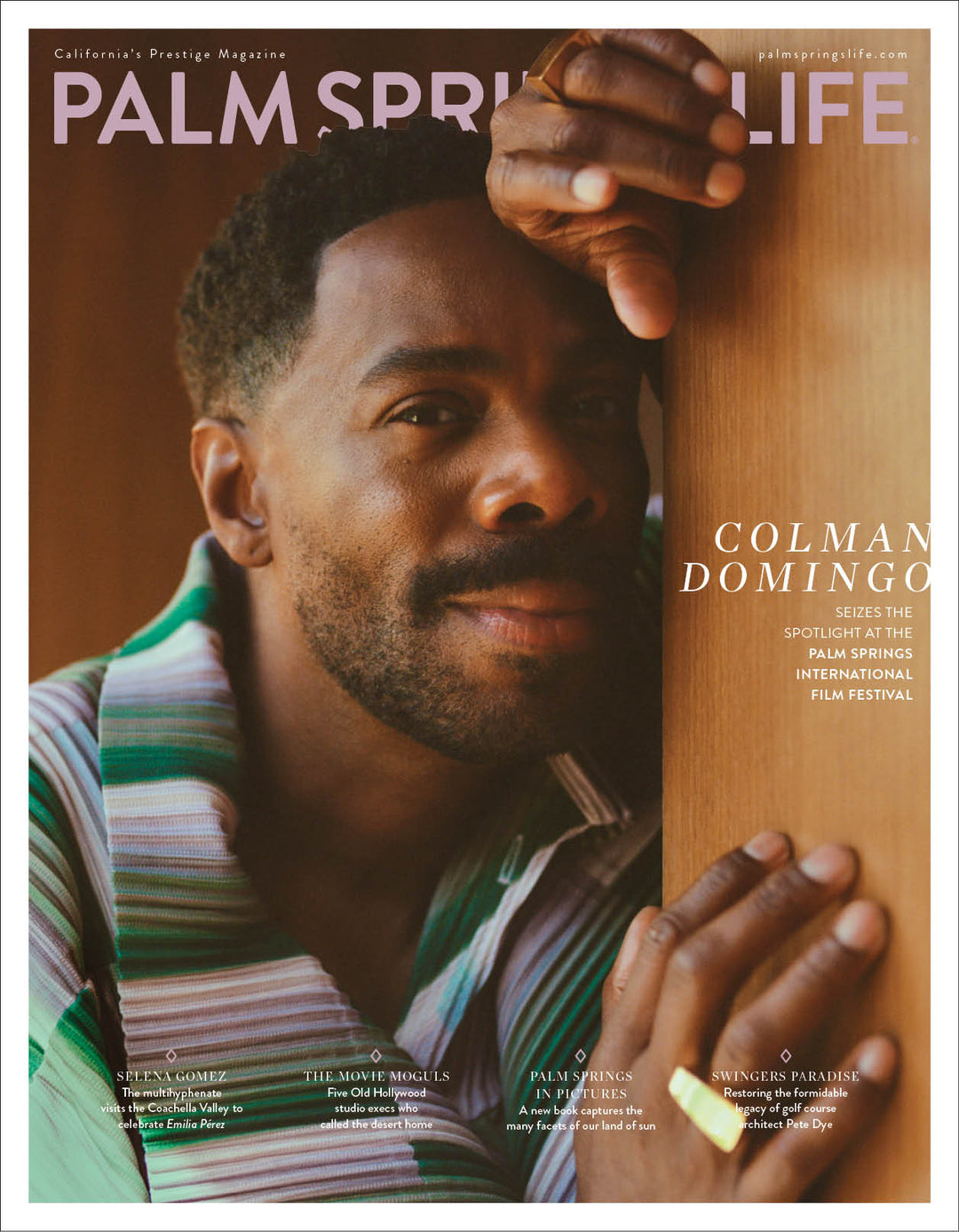 Palm Springs Life Magazine January 2025 - Colman Domingo
