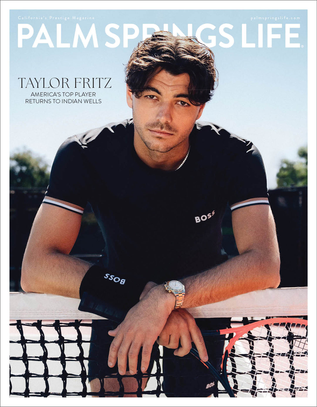 Palm Springs Life Magazine March 2025 - Taylor Fritz
