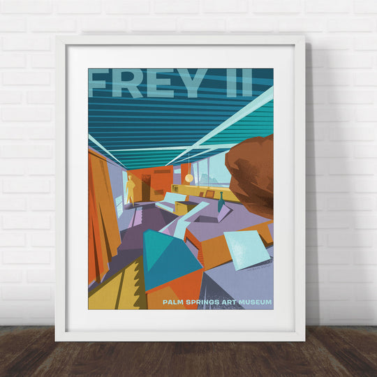 FREY II - Palm Springs Art Museum Poster
