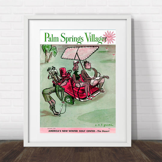 Palm Springs Villager - November 1952 - Cover Poster
