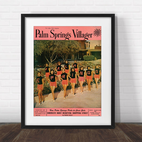 Palm Springs Villager - June 1956 - Cover Poster