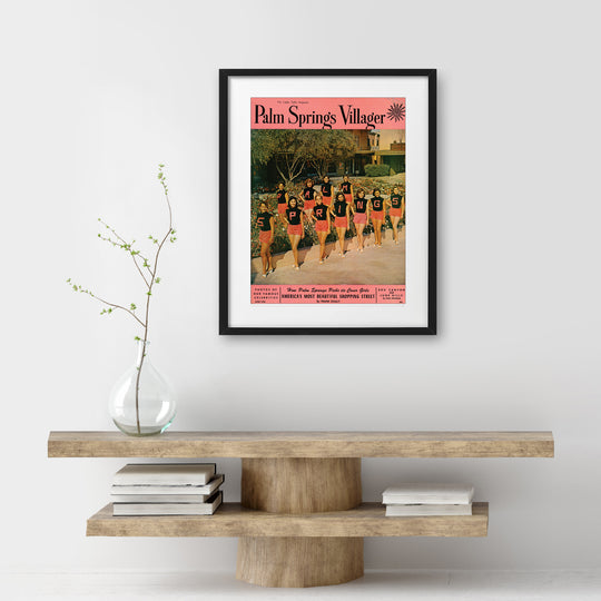 Palm Springs Villager - June 1956 - Cover Poster