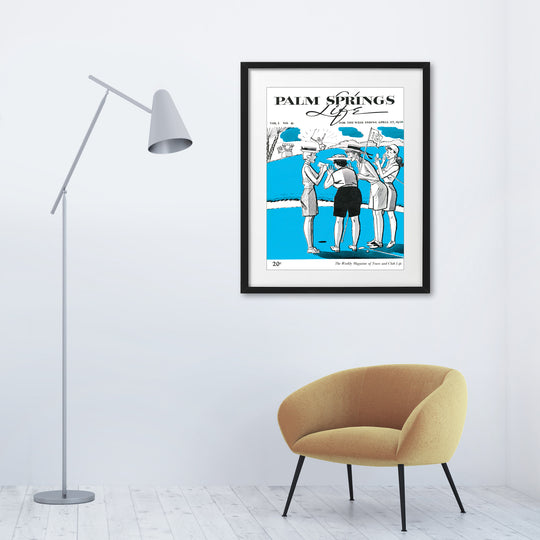 Palm Springs Life - April 27, 1958 - Cover Poster