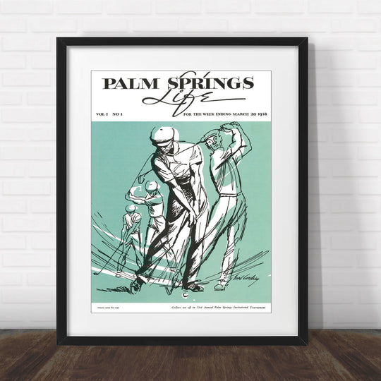 Palm Springs Life - March 20, 1958 - Cover Poster