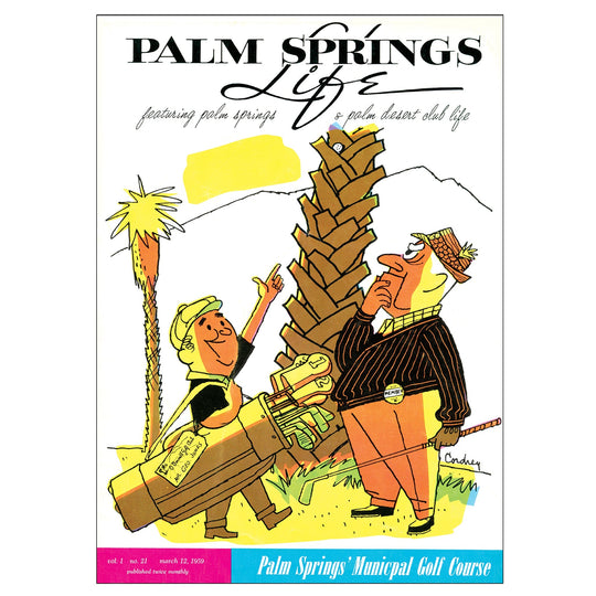 Palm Springs Life - March 12 1959 - Cover Poster