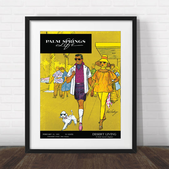 Palm Springs Life - February 22 1961 - Cover Poster