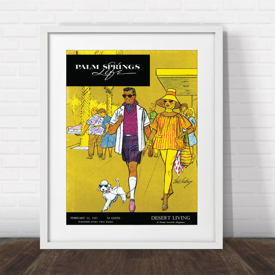 Palm Springs Life - February 22 1961 - Cover Poster