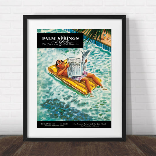 Palm Springs Life - January 11 1961 - Cover Poster