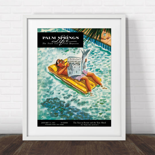 Palm Springs Life - January 11 1961 - Cover Poster