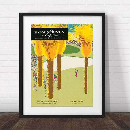 Palm Springs Life - January 1962 - Cover Poster