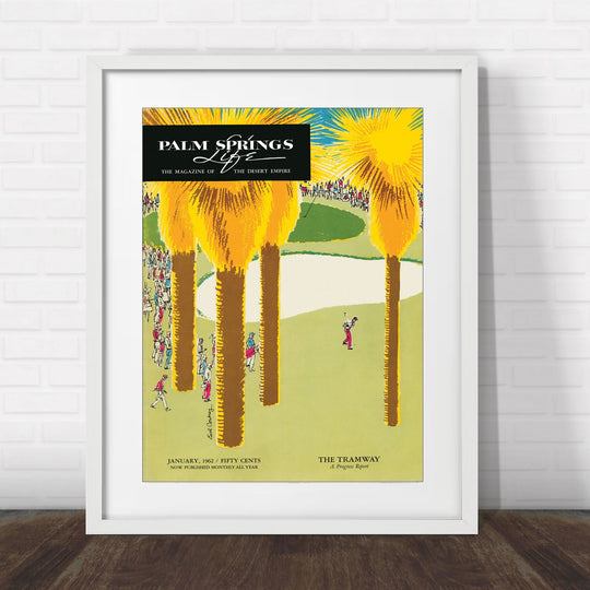 Palm Springs Life - January 1962 - Cover Poster