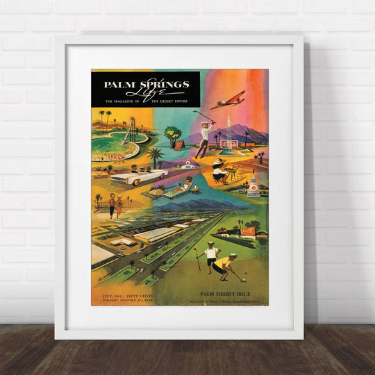 Palm Springs Life - July 1962 - Cover Poster