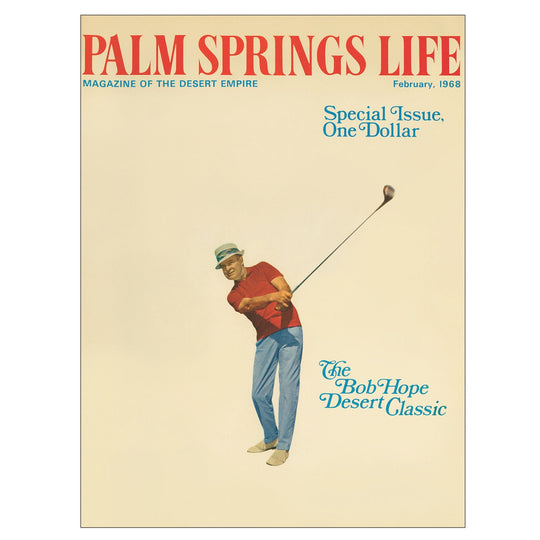 Palm Springs Life - February 1968 - Cover Poster