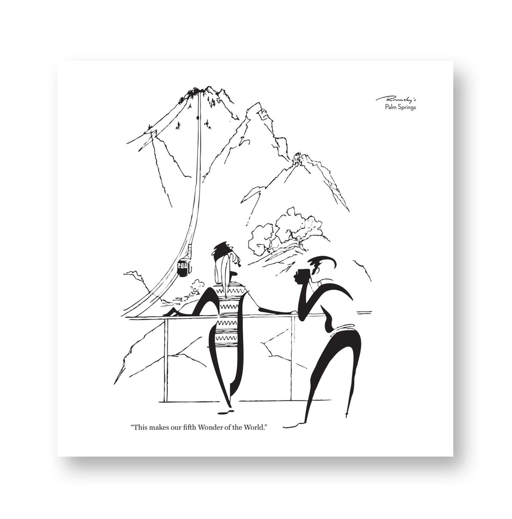 Rovinsky's Palm Springs Prints - Fifth Wonder Of World