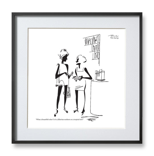 Rovinsky's Palm Springs Prints - Siberian Sunburn Or Tropical Tan