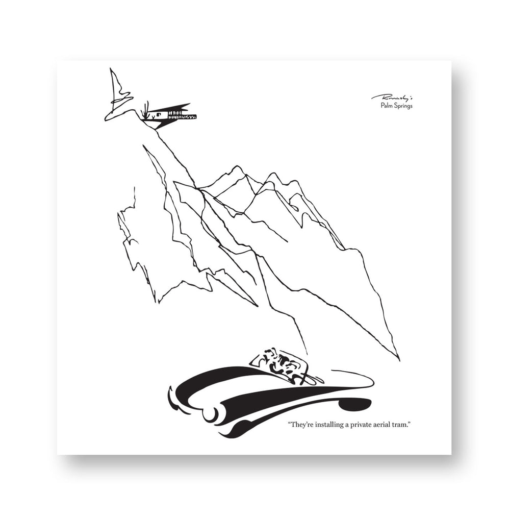 Rovinsky's Palm Springs Prints - Private Aerial Tram