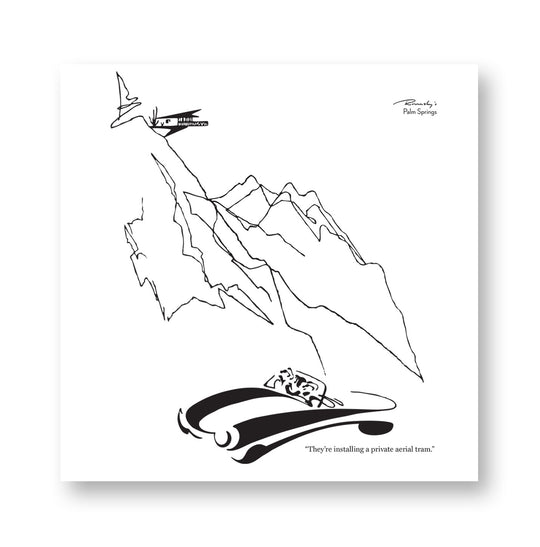 Rovinsky's Palm Springs Prints - Private Aerial Tram