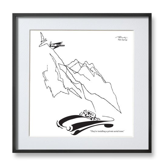 Rovinsky's Palm Springs Prints - Private Aerial Tram