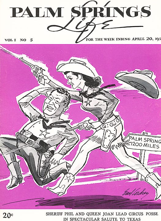 Palm Springs Life - April 20 1958 - Cover Poster