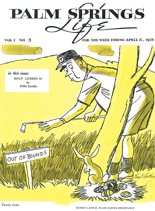 Palm Springs Life - April 6 1958 - Cover Poster