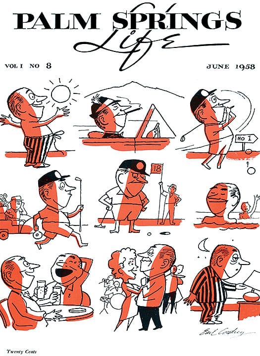 Palm Springs Life - June 1958 - Cover Poster