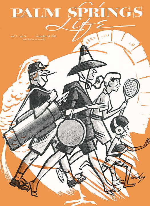 Palm Springs Life - November 30 1958 - Cover Poster