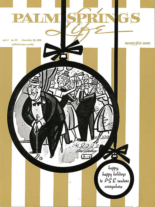 Palm Springs Life - December 29 1958 - Cover Poster