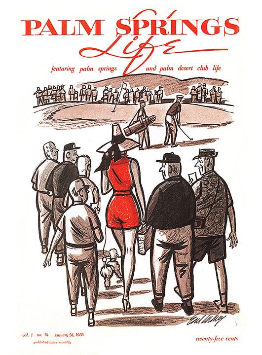 Palm Springs Life - January 28 1959 - Cover Poster