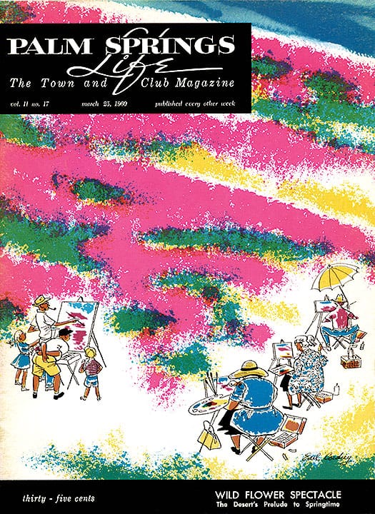 Palm Springs Life - March 25 1960 - Cover Poster