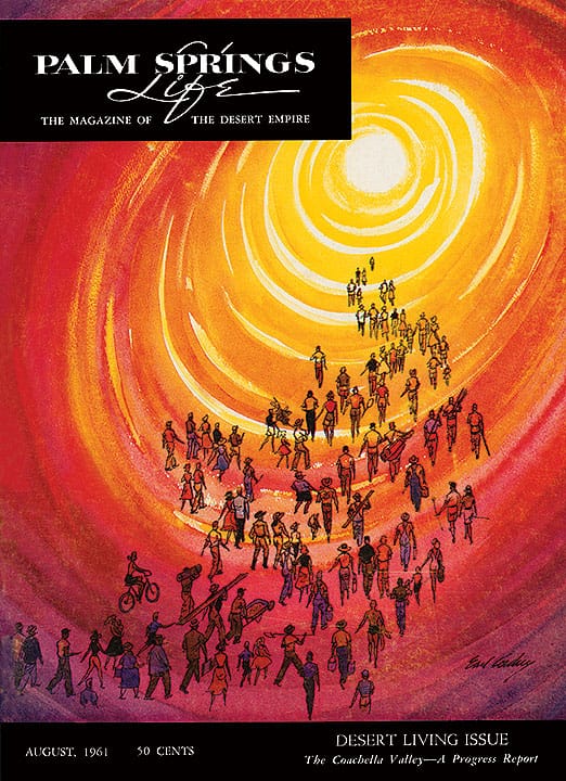 Palm Springs Life - August 1961 - Cover Poster