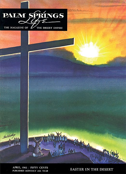 Palm Springs Life - April 1962 - Cover Poster
