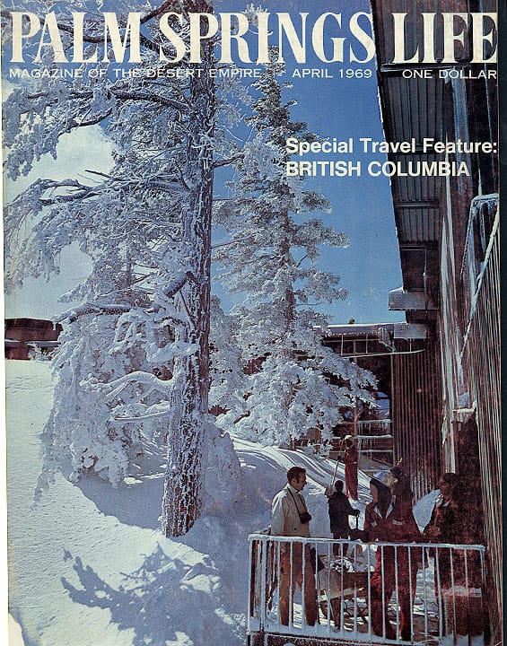 Palm Springs Life - April 1969 - Cover Poster