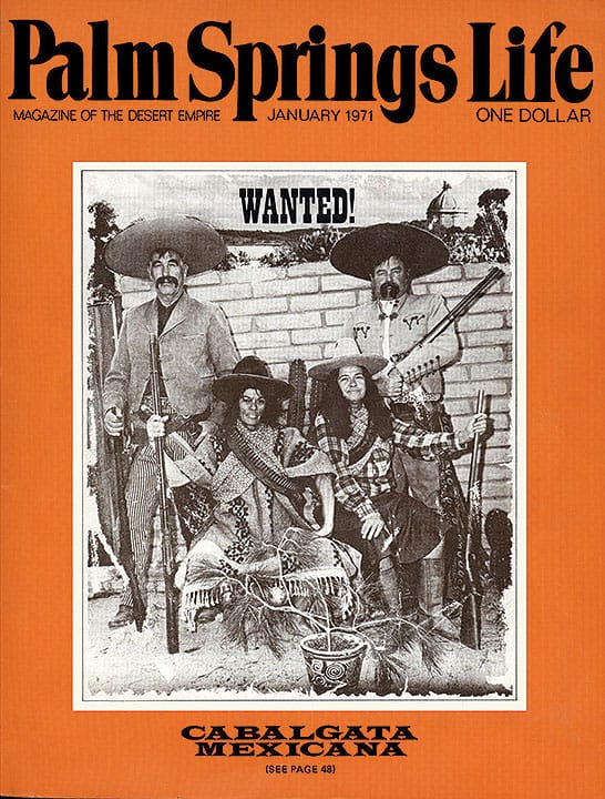 Palm Springs Life - January 1971 - Cover Poster