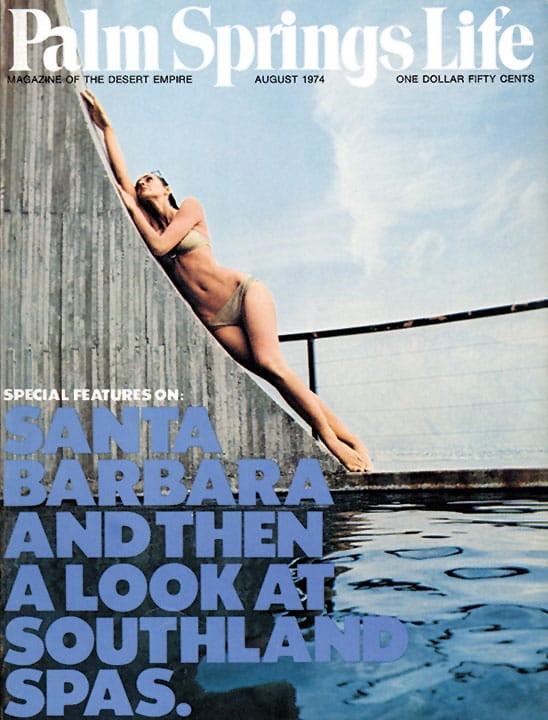 Palm Springs Life - August 1974 - Cover Poster