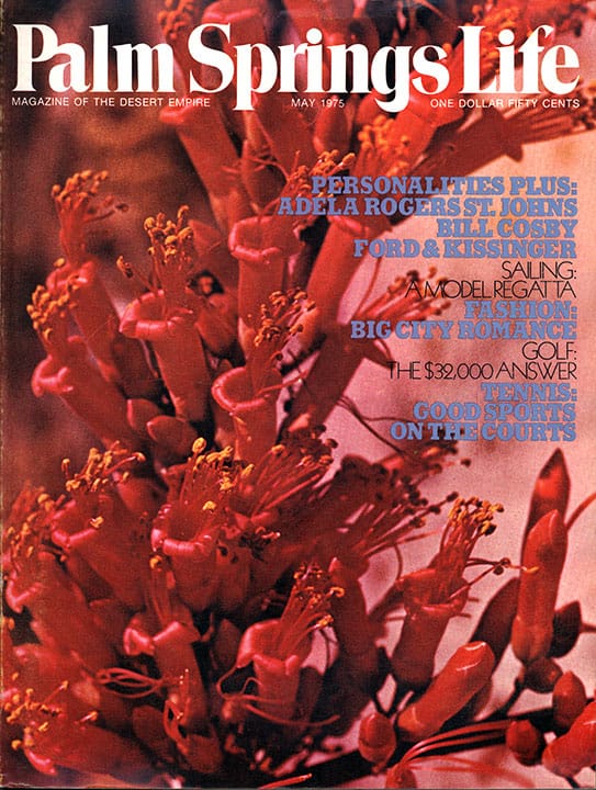 Palm Springs Life - May 1975 - Cover Poster