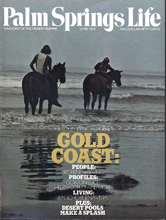 Palm Springs Life - June 1975 - Cover Poster