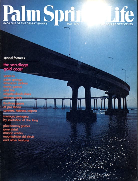 Palm Springs Life - May 1976 - Cover Poster