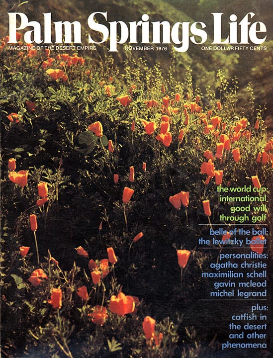 Palm Springs Life - November 1976 - Cover Poster