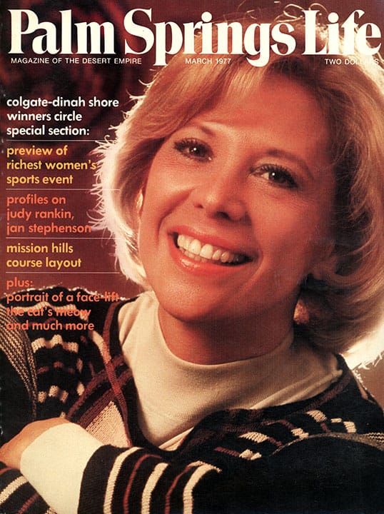 Palm Springs Life - March 1977 - Cover Poster