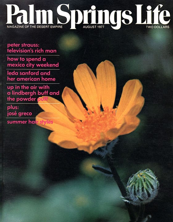 Palm Springs Life - August 1977 - Cover Poster