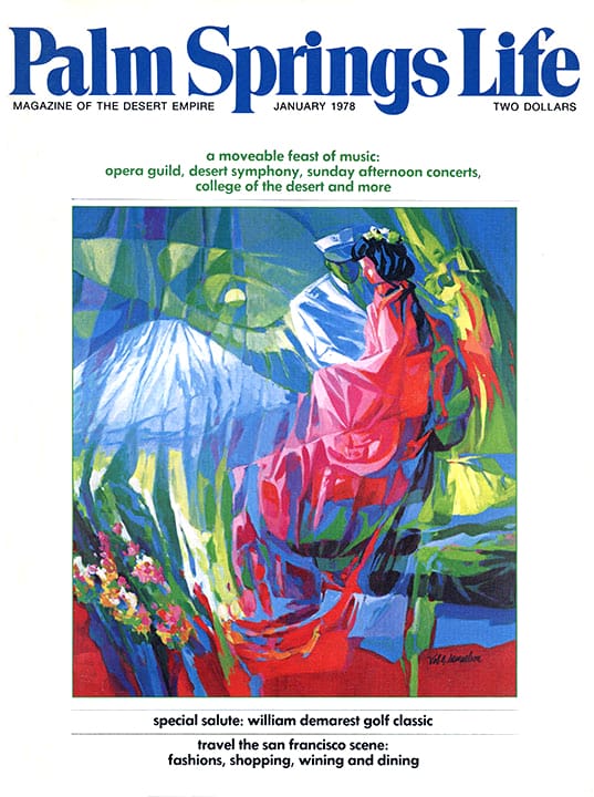 Palm Springs Life - January 1978 - Cover Poster