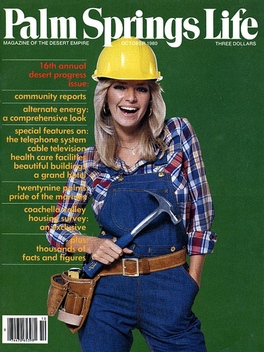 Palm Springs Life - October 1980 - Cover Poster