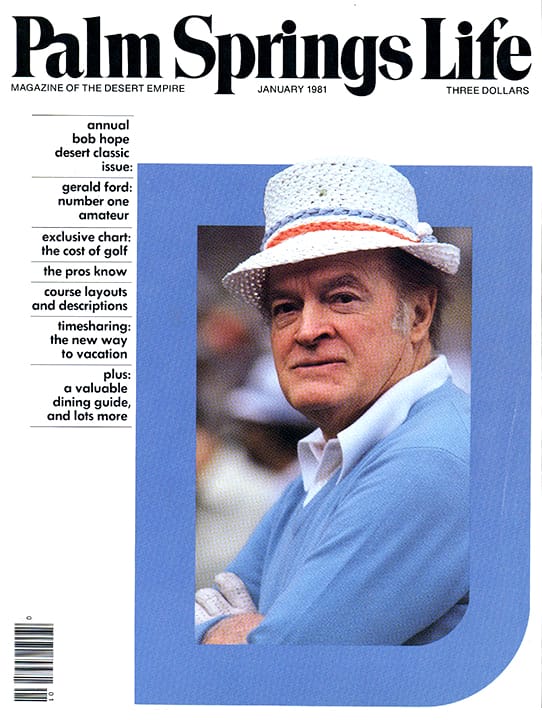 Palm Springs Life - January 1981 - Cover Poster