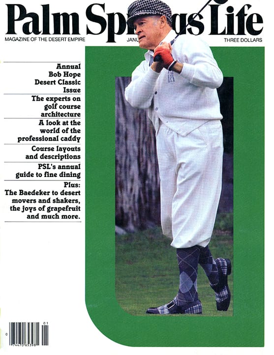 Palm Springs Life - January 1982 - Cover Poster