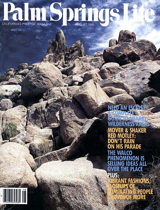 Palm Springs Life - August 1983 - Cover Poster