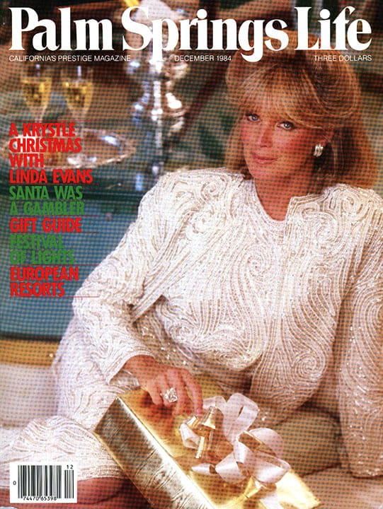 Palm Springs Life - December 1984 - Cover Poster
