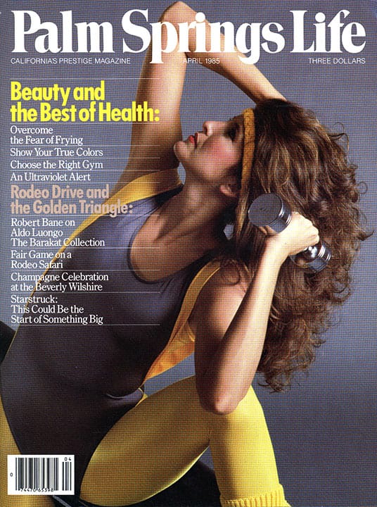 Palm Springs Life - April 1985 - Cover Poster