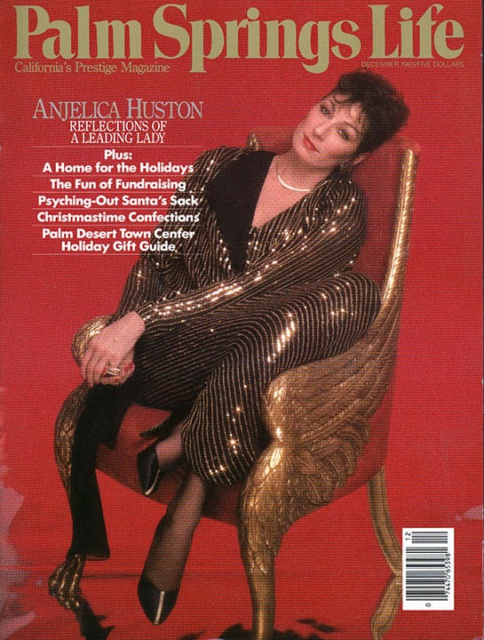 Palm Springs Life - December 1985 - Cover Poster