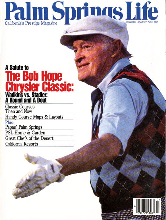 Palm Springs Life - January 1986 - Cover Poster