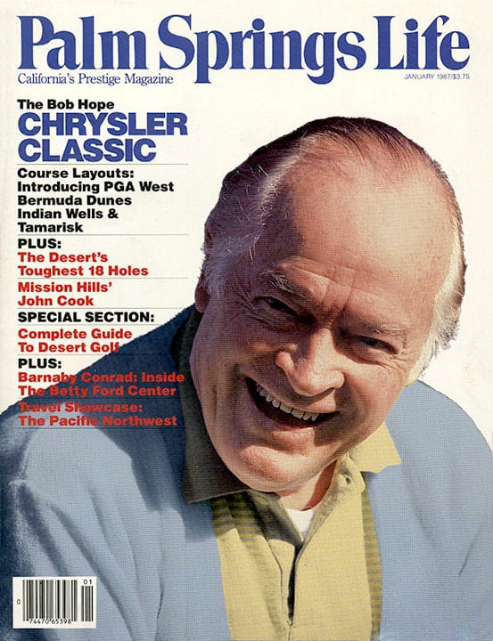 Palm Springs Life - January 1987 - Cover Poster